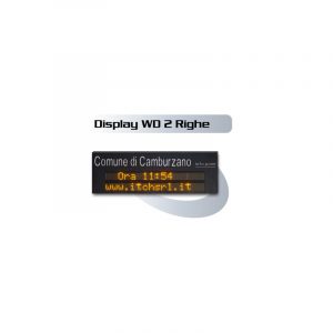 Display WD 2 Righe